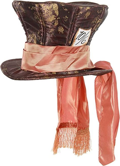 Amazon.com: Kids Deluxe Mad Hatter Hat Standard : Clothing, Shoes & Jewelry Mad Hatter Costume Female, Mad Hatter Halloween Costume, Mad Hatter Cosplay, Hatter Costume, Mad Hatter Costume, Classy Halloween Costumes, Mad Hatter Hat, Alice In Wonderland Costume, Wonderland Costumes