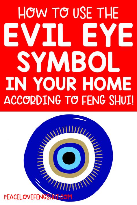 where to put the evil eye symbol for protection in your home. feng shui tips for the evil eye symbol. feng shui evil eye symbol meaning. Feng Shui Health, Feng Shui Mirrors, Feng Shui Good Luck, Feng Shui Guide, Financial Blessings, How To Feng Shui Your Home, Feng Shui Wealth, Evil Eye Symbol, Smudge Spray