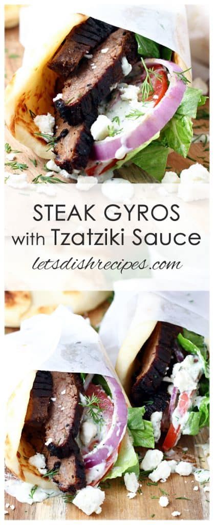 Metteranian Diet, Gyro Recipe Beef, Steak Gyros, Crockpot Summer, Gyro Sandwich, Gyros With Tzatziki Sauce, Sandwich Steak, Greek Sandwich, Recipes Grill