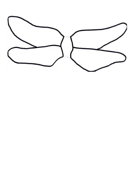 free dragonfly wings template for kids craft Dragonfly Wing Template, Dragon Fly Wings Template, Dragonfly Craft For Kids, Bee Wings Template, Dragonfly Craft Preschool, Dragonfly Template, Micro Teaching, Wings Template, Dragonfly Craft