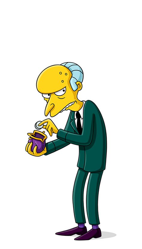 Simpsons Poster, Charles Montgomery, Montgomery Burns, Simpsons Party, Mr Burns, The Simpsons Movie, Simpsons Drawings, Simpsons Characters, Simpsons Art