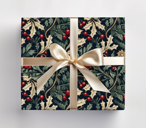 Vintage christmas wrapping paper