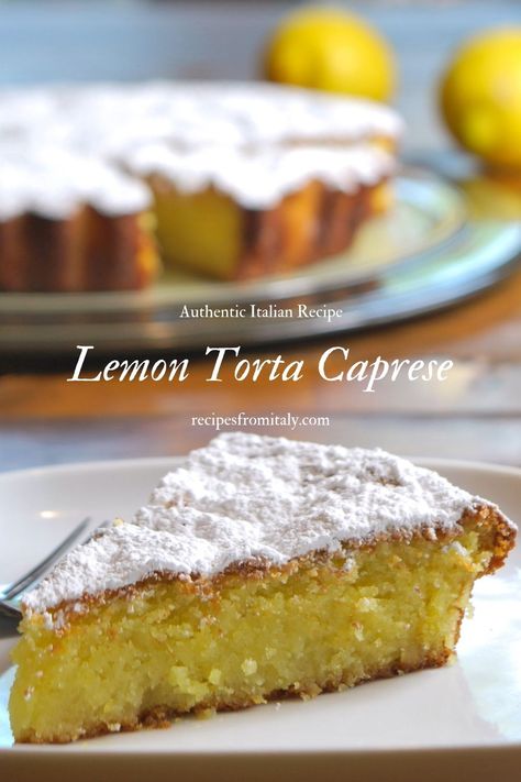 Torta Caprese Recipe, Lemon Torte, Caprese Recipe, Orange Olive Oil Cake, Orange Olive Oil, Almond Flour Cakes, Citrus Desserts, Caprese Recipes, Flourless Cake