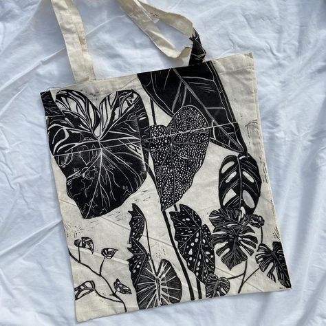 Look what I just sold on Depop 🙌 https://depop.app.link/UO066vGgXwb Lino Print Shirt, Tote Bag Print Design, Homemade Tote Bags, Tote Bag Inspo, Canvas Bag Design, Lino Art, Linocut Art, Just Sold, Collage Poster