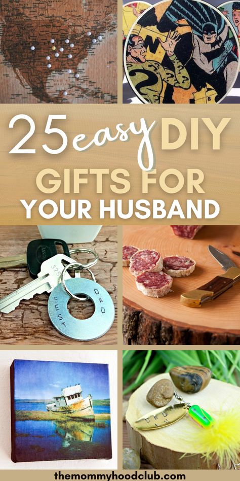 Men’s Anniversary Gift Idea, Diy Gifts Husband, Diy For Husband, Anniversary Presents For Him, Gifts For Husband Diy, Diy Gifts For Husband, Romantic Handmade Gifts, Diy Gift For Him, Thoughtful Diy Gifts