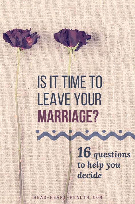 Should I Stay or Should I Go? 16 questions to help you decide if it is time to leave your marriage >> http://head-heart-health.com/16620/should-i-stay-or-should-i-go Co-parenting, Divorce Advice, Love You Husband, Should I Stay, Time To Leave, Head And Heart, Healthy Marriage, Getting Divorced, Relationship Help