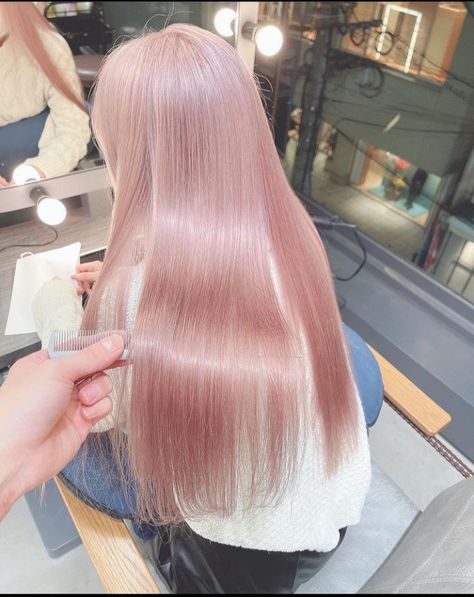 Hair Color Ideas Korean, Korean Hairstyles, Korean Hair Color, Inspo Hair, Kpop Hair, Punk Hair, Honey Hair, Pretty Hair Color, Long Blonde