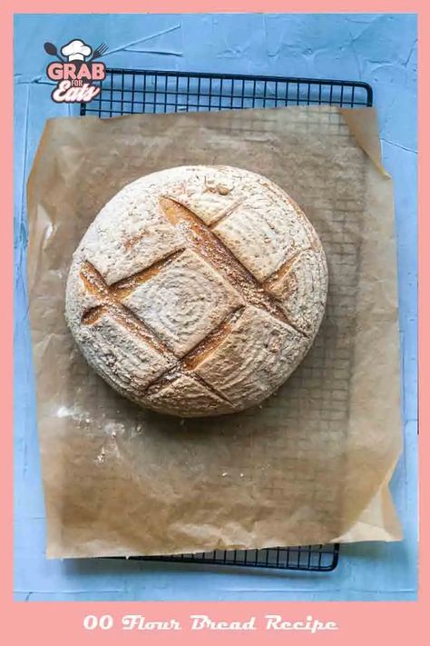 00 Flour Bread Recipe Multi Seed Bread Recipe, Flour Bread Recipes, Basic Quick Bread Recipe, Italian Baking, Italian Bread Recipes, Salmon Baked, Making Pizza Dough, Flour Bread, Savory Bites