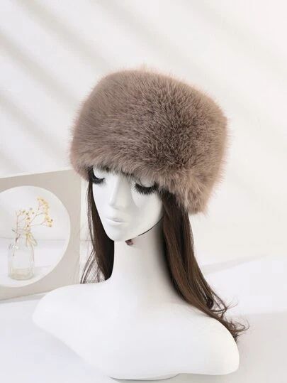 Women Bucket Hat, Fuzzy Bucket Hat, Fur Headband, Bucket Hat Women, Comfortable Headbands, Kids Snow Boots, Ear Warmer Headband, Effortless Hairstyles, Ear Protection