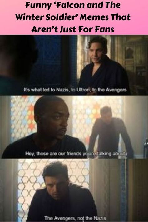 I’m With You Till The End Of The Line, Winter Soldier Memes, Sam And Bucky, Avengers Black Widow, Falcon And The Winter Soldier, Marvel Show, Funny Marvel Memes, Marvel Tv, The Winter Soldier