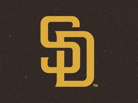 San Diego Padres 2020 Rebrand by Brian Gundell on Dribbble San Diego Lettering, San Diego Padres Tattoo, San Diego Padres Party, San Diego Padres Wallpaper, Padres City Connect, San Diego Padres Logo, Padres Logo, San Diego Baseball, San Diego Padres Baseball