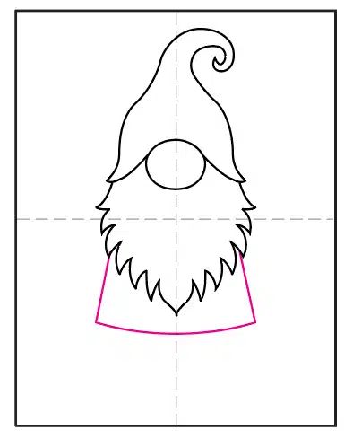 Draw A Gnome, Gnome Drawing, Simple Unique Tattoos, Valentine Drawing, Gnome Tutorial, Valentine Gnome, Sharpie Marker, Black Sharpie, Card Drawing