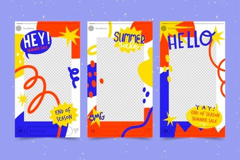 End of season summer sale instagram stor... | Free Vector #Freepik #freevector #business #sale #summer #instagram Story Art Instagram, Event Banner Design, Cv Inspiration, Summer Sale Banner, 카드 디자인, Graphic Design Lessons, Book Design Layout, Graphic Design Fun, Sale Banner