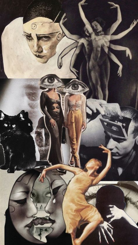 #art #vintage #surrealism #wallpapercollage Vintage Surrealism, Surrealism Fashion, Vintage Schiaparelli, Fashion Collage, Fashion Aesthetics, Mood Board Fashion, Surreal Art, Art Vintage, Dark Aesthetic