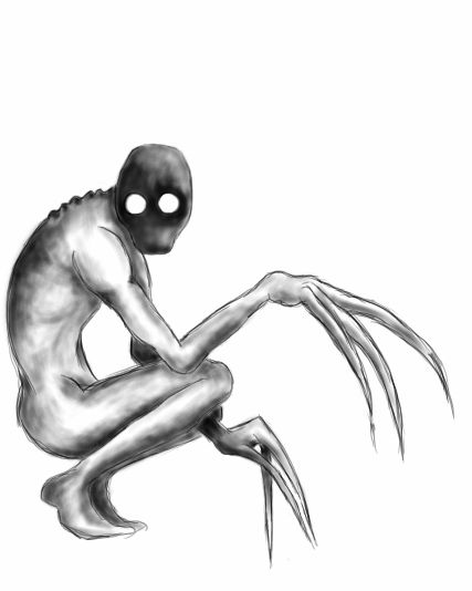 The Rake drawing image results Rake Creature, Shooting Target, Weird Drawings, The Rake, Creepy Drawings, Creepy Stuff, Shooting Targets, Creepypasta Characters, Horror Characters