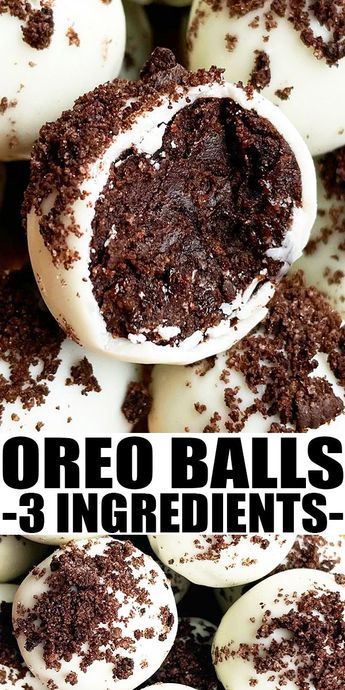 Truffles Oreo, Easy Oreo Truffles, Oreo Truffles Recipe, Quick Dessert Recipes, Oreo Balls, Oreo Recipes, Candy Recipes Homemade, Oreo Truffles, Christmas Candy Recipes