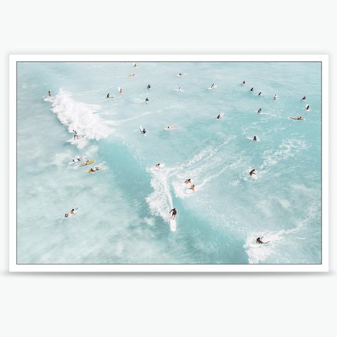 PRICES MAY VARY. Aerial Surfers Wall Art, Surfers Print Posters Sizes Are: 12x16 Inches (30x40cm), 16x24 Inches (40x60cm), 24x36 Inches (60x90cm) Unframed,Modern Minimalist Home Decor Canvas Wall Art Is Perfect for Your Home Fashion Prints Wall. GREAT DECORATION：These Versatile Wall Decorations Add Brilliant and Colorful Colors To Your House Unique Design HIGH QUALITY - High Definition Artwork, Printed on Premium Museum-quality Canvas Using Archival Inks for Fade Resistance, Grants Easy Cleaning Serena And Lily Wall Art, Palm Beach Wall Art, Bedroom Wall Decor Neutral, California Art Print, Modern Beach Aesthetic, Boho Beach Room Decor, Beach House Bedroom Aesthetic, Dorm Wall Prints, Uf Dorm