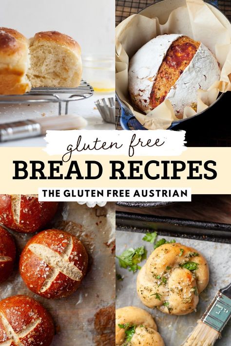 Discover a variety of delicious and easy-to-make gluten-free breads, from classic artisan loaves to creative twists like Gluten Free Pretzel Buns. Perfect for anyone following a gluten-free diet, these recipes will help you enjoy fresh, homemade bread without the gluten. Explore now and find your new favorite gluten-free bread recipes Easiest Gluten Free Bread, Easy Gluten Free Buns, Gluten Free Bread Dutch Oven, Gluten Free Yeast Recipes, Gluten Free Bread Without Yeast, Gluten Free Gourmet Recipes, Bob's Red Mill Gluten Free 1 To 1 Recipes, Homemade Gluten Free Bread Easy, Best Gluten Free Bread Recipe