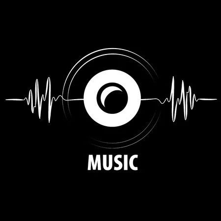 Logo For Music, Logo Musik, Music Logo Inspiration, Bass Logo, Sound Logo, Music Logo Design, Dj Logo, Foto Top, Logo Design Free Templates