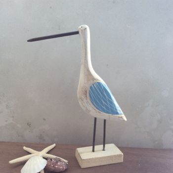 Wooden Seagull, Crab Ornament, Nautical Ornaments, Beachy Art, Beach House Interior Design, Beach House Art, Trailer Build, Wooden Fish, Bird Figurine