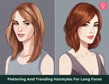 Flattering And Trending Hairstyles For Long Faces Long Face Celebrities, Best Hairstyles For Long Faces For Women, Medium Hairstyles For Long Faces, Best Hair Length For Long Face, Hair Styles For A Long Face, Haircut For Long Neck, Best Hair For Long Face Shape, Shoulder Length Hair Long Face, Hair For Large Forehead