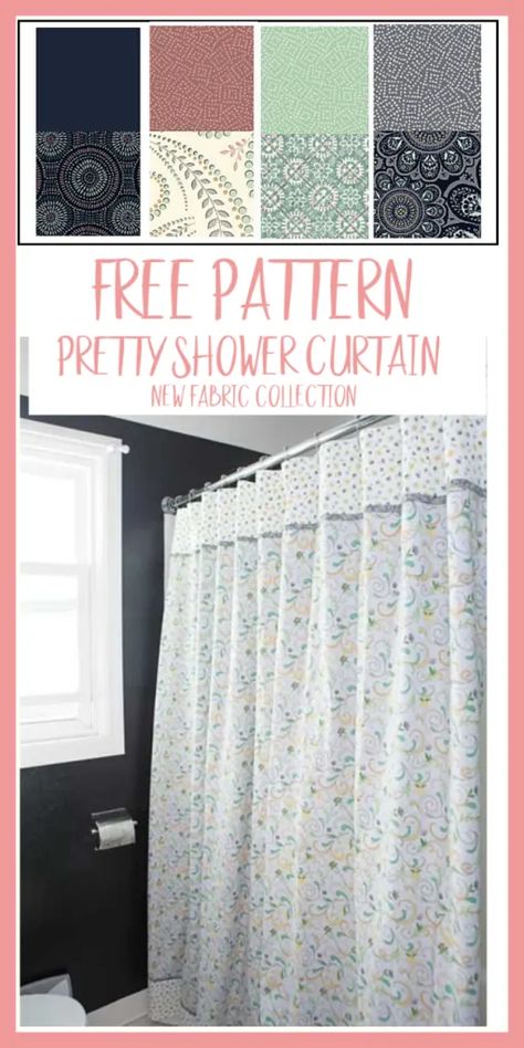 Pretty Shower Curtain, Pretty Shower Curtains, Bulky Yarn Crochet, Curtain Sewing Pattern, Gross Things, Ideas For Crochet, Crochet Baby Beanie, Crochet Headband Pattern, Crochet Table