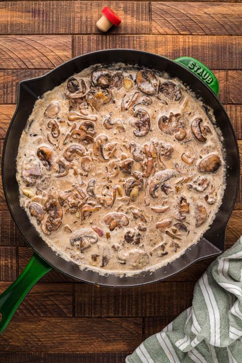 Filet Mignon Mushroom Cream Sauce, Brandy Steak Sauce, Brandy Mushroom Cream Sauce, Porcini Mushroom Sauce, Mushrooms In Cream Sauce, Filet Mignon With Mushroom Sauce, Mushroom Brandy Cream Sauce, Sauce For Filet Mignon Steaks, Filet Mignon With Shrimp And Lobster Cream Sauce