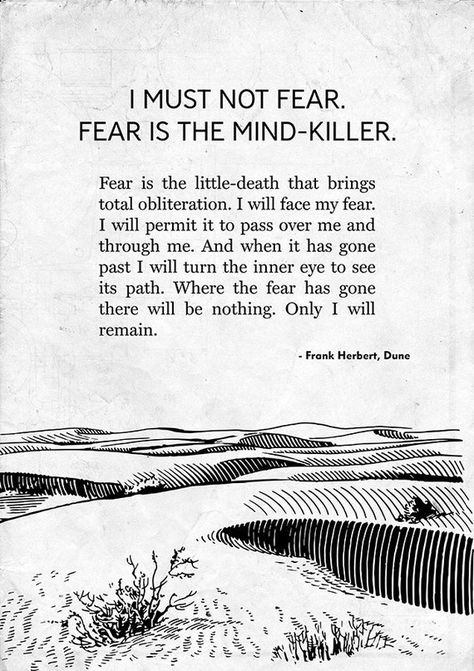 Dune Bene Gesserit, Litany Against Fear, Dune Quotes, Dune Frank Herbert, Bene Gesserit, Dune Art, Fear Quotes, Unique Words Definitions, Frank Herbert