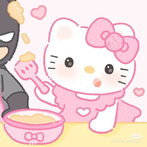 ixoxo on TikTok Pair Dp For Couples, Pp Couple Sanrio, Cartoon Pair Dp, Matching Pfp Couple Pink, Batman Pfp Aesthetic, Cute Couple Pics For Dp, Matching Avatars Couple, Cartoon Couple Dp, Couple Dp Cartoon