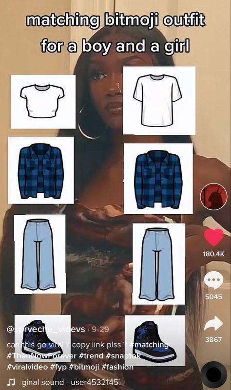 Snapchat Bitmoji Outfits For Couples, Matching Bit Mojis For Couples, Snapchat Couple Outfits Bitmoji, Aesthetic Snapchat Outfits, Snapchat Outfits Bitmoji Aesthetic, Outfit Ideas Bitmoji, Couples Bitmoji Outfits, Bitmoji Outfits For Best Friends, Matching Couple Bitmoji Outfits