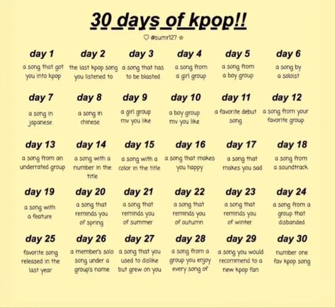 Kpop Pinterest Challenge, Jyp Trainee Schedule, K Pop Trainee Aesthetic, 30 Days Of Kpop, Kpop Idol Schedule, Kpop Schedule, Kpop Trainee Daily Schedule, Kpop Games, Kpop Challenge