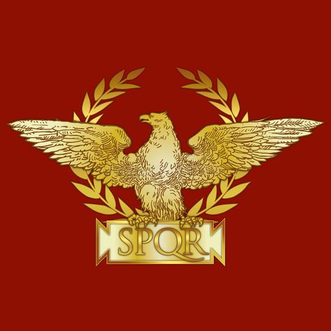 Roman Empire coat of arm, historical symbol. Vector file, illustration vector illustration Empire Coat, File Illustration, Imperial Eagle, Italian Country, Tiger Tattoo Design, Flag Signs, Eagle Logo, Coat Of Arm, Flags Of The World