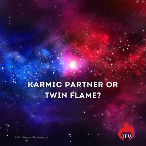 "When we speak of karmic partners, we are speaking of a relationship that is not eternal and was not made for you. In other words, the opposite of a Twin Flame Union." 💞 Learn the differences! Karmic Twin Flame, Twin Flame Vs Karmic Partner, Karmic Vs Twin Flame, Karmic Partners, Twin Flame Union, Twin Flame Relationship, Partner Work, Twin Flame Love, Twin Flames