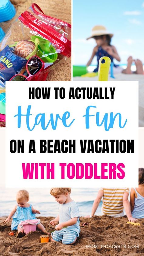 Baby Beach Tips, Baby Beach Gear, Young Toddler Activities, Disrespectful Kids, Vacation Love, Toddler Hacks, Beach Mom, Toddler Boy Haircuts, Toddler Beach