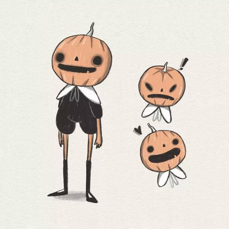 Behemot (@behemot_crta_stvari) • Instagram photos and videos Halloween Sketchbook, Pumpkin Character, Halloween Creatures, Ghost Drawing, Fall Drawings, Hybrid Art, Halloween Artwork, Halloween Illustration, Unusual Art