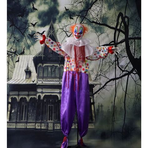 Haunted Circus, Scary Haunted House, Scary Clowns, Creepy Clown, Scary Halloween Decorations, Hair Raising, Halloween Decorations Indoor, Outdoor Holiday Decor, Halloween Props