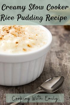 Slow Cooker Creamed Rice Pudding, Rice Pudding In Slow Cooker Recipe, Rice Pudding Recipe Easy Crock Pot, Rice Pudding Slow Cooker Recipe, Creamy Rice Pudding Recipe Slow Cooker, Crock Pot Rice Pudding Easy, Slow Cooker Rice Pudding Recipe, Slow Cooker Rice Pudding Condensed Milk, Rice Pudding In Rice Cooker