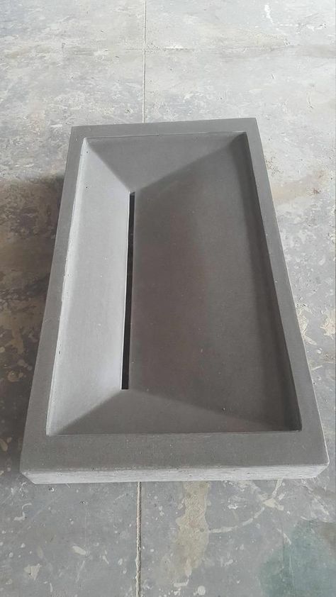 Concrete Sink Bathroom, Floating Bathroom Sink, Bending Plywood, Concrete Bathroom Sink, Concrete Work, Bathroom Sink Design, Cast Concrete, Concrete Bathroom, Modern Bathroom Sink