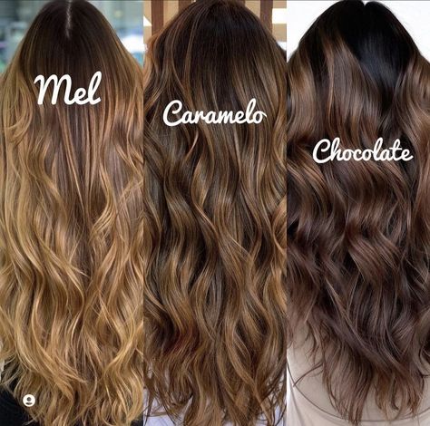 Balayage Hair Caramel, Types Of Hair Color, Rambut Brunette, Brown Hair Looks, Brown Hair Inspo, Brunette Hair With Highlights, Brown Hair Balayage, Hair Color Techniques, Types Of Hair