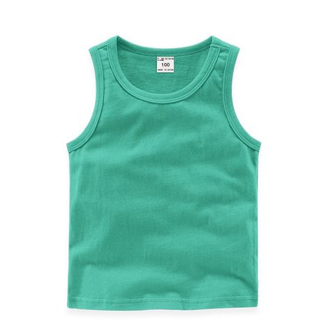 Singlet Tops, Summer Basics, Kids Candy, Cotton Tank Top, T Shirt Vest, Summer Cotton, Sleeveless Tank Top, Sleeveless Tank, Types Of Collars