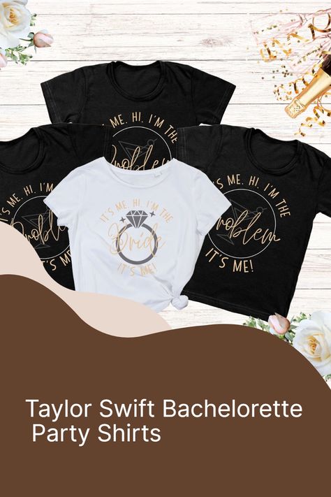 Taylor Swift Bachelorette Party Shirts, Taylor Swift Bachelorette Party, Fun Taylor Swift, Classy Bachelorette Party, Funny Bachelorette, Taylor Swift Shirts, Bachelorette Party Beach, Bachelorette Party Planning, Bachelorette Party Outfit