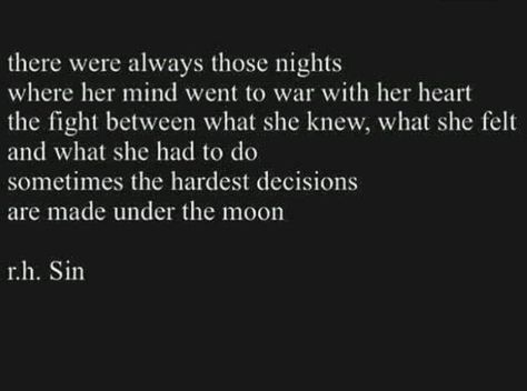 Sometimes the hardest decisions are made under the moon quote Hard Decision Quotes, Decision Quotes, Under The Same Moon, Hard Decisions, Moon Quotes, Some Nights, Hard Quotes, Under The Moon, Music Mood