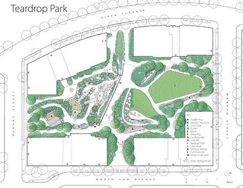 Teardrop Park Park Plan, Architecture Foundation, Park Design, Park Landscape, Landscape Concept, Landscape Design Plans, Landscape Plan, Landscape Architecture Design, Plan Drawing