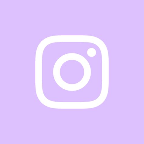 Insta App Icon, Purple Instagram, Purple Icon, Purple Wallpaper, App Icon, Light Purple, Vimeo Logo, Nintendo Wii Logo, Gaming Logos