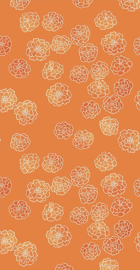 Pink Wallpaper Hello Kitty, Zero Wallpaper, Wallpaper Floral, Bloom Blossom, Floral Drawing, Tablet Wallpaper, Orange Aesthetic, Phone Wallpaper Patterns, Apple Watch Wallpaper