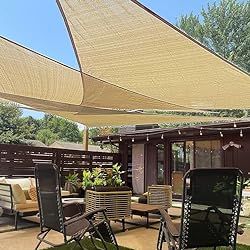 Amazon Link: LOVE STORY 12' x 12' x 12' Triangle Sun Shade Sail Canopy UV Block Sunshade for Outdoor Patio Garden Backyard, Sand Laboratory Furniture, Triangle Sun Shade, Sail Canopy, Balcony Privacy, Outdoor Patio Garden, Sail Canopies, Sun Shade Sail, Shade Sails, Sun Sail Shade