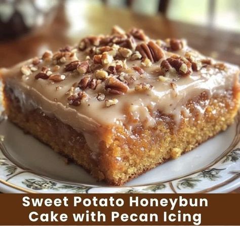 (3) ‪#‎sweetpotatocake‬ - Explore | Facebook Honeybun Cake, Combine Cake, Cake With Pecans, Sweet Potato Pound Cake, Mashed Sweet Potato, Coffee Pairing, Sweet Potato Cake, Pecan Cake, Crunchy Pecans