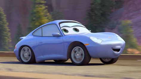 Cars Aesthetic Wallpaper, Sally Carrera, Queen Card, Cars Aesthetic, Mc Queen, Valentine Photography, Porsche Carrera, Cars Movie, Pixar Cars