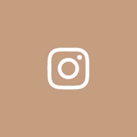 Instagram Icon App Brown , Pastel Brown Icon App Aesthetic #browniconapp Pastel Brown Icons For Apps, Light Brown Instagram Icon, Insta Logo Aesthetic, Brown Icon App, Icon App Aesthetic, App Aesthetic, Pastel Brown, Facebook Icons, Iphone Theme