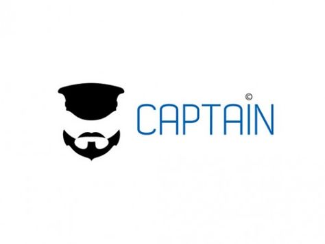 Captain :: Ready made logo design for sale at Logostack.com Captain Logo, Vr Logo, Photography Movies, Glitch Wallpaper, Sports Logo Design, Marine Art, On Logo, Personal Assistant, Branding Services